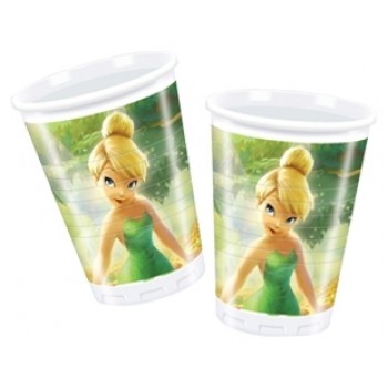 10 Adet 180/200cc Tinkerbell Plastik Bardak