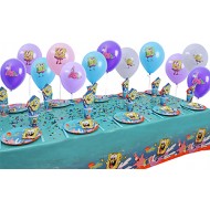 10 Kişilik Sponge Bob Mini Set