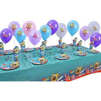 10 Kişilik Sponge Bob Mini Set