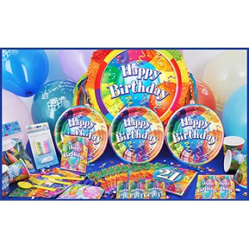 16 Kişilik 21 Yaş Brilliant Birthday Lüks Set