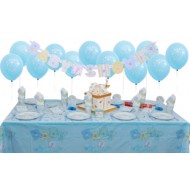 16 Kişilik Baby Shower Blue Süper Set