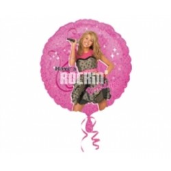 18 inç Hannah Montana Rocking Birthday Folyo Balon