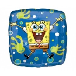 18 İnç Sponge Bob Sevinçli Folyo Balon