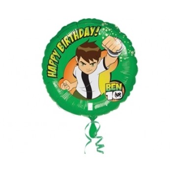 18 inç Ben 10 Happy Birthday Folyo Balon
