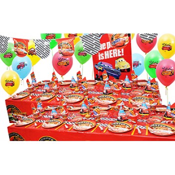20 Kişilik World Of Cars Süper Set
