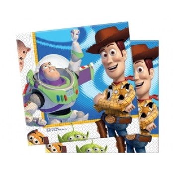 20 Adet 33x33 Cm. Toy Story 3 Kağıt Peçete