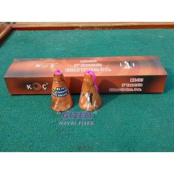 3 inç 30 Sn. Dış Mekan Silver Volkan