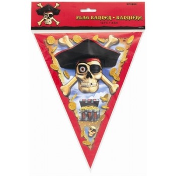 3 Metre Pirate Bounty Bayrak Set