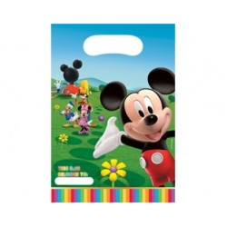 6 Adet Mickey Renkler Parti Çantası
