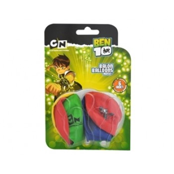 6lı Blister Ben 10 Balon
