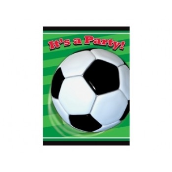 8 Adet 3D Soccer Davetiye