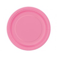 8 Adet 23cm Pembe Pastel Tabak
