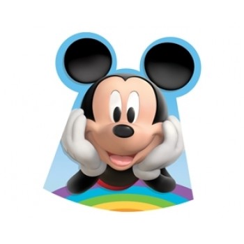 Mickey Renkler Dekupe Şapka