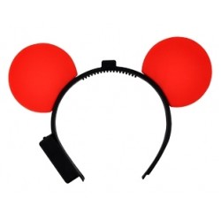 Minnie Kulaklı Plastik Işıklı Taç 10