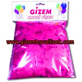 Pembe Renkli Konfeti Kağıdı