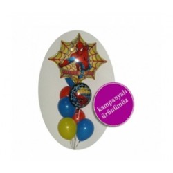 SpiderMan Uçan Balon Demeti