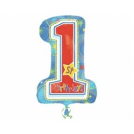SuperShape One Derful Birthday Boy Folyo Balon